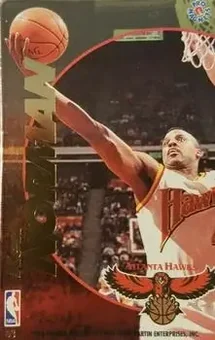 1995-96 Pro Mags #3 - Ken Norman - Atlanta Hawks
