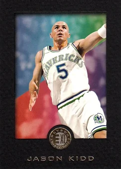 1995-96 SkyBox E-XL #18 - Jason Kidd - Dallas Mavericks