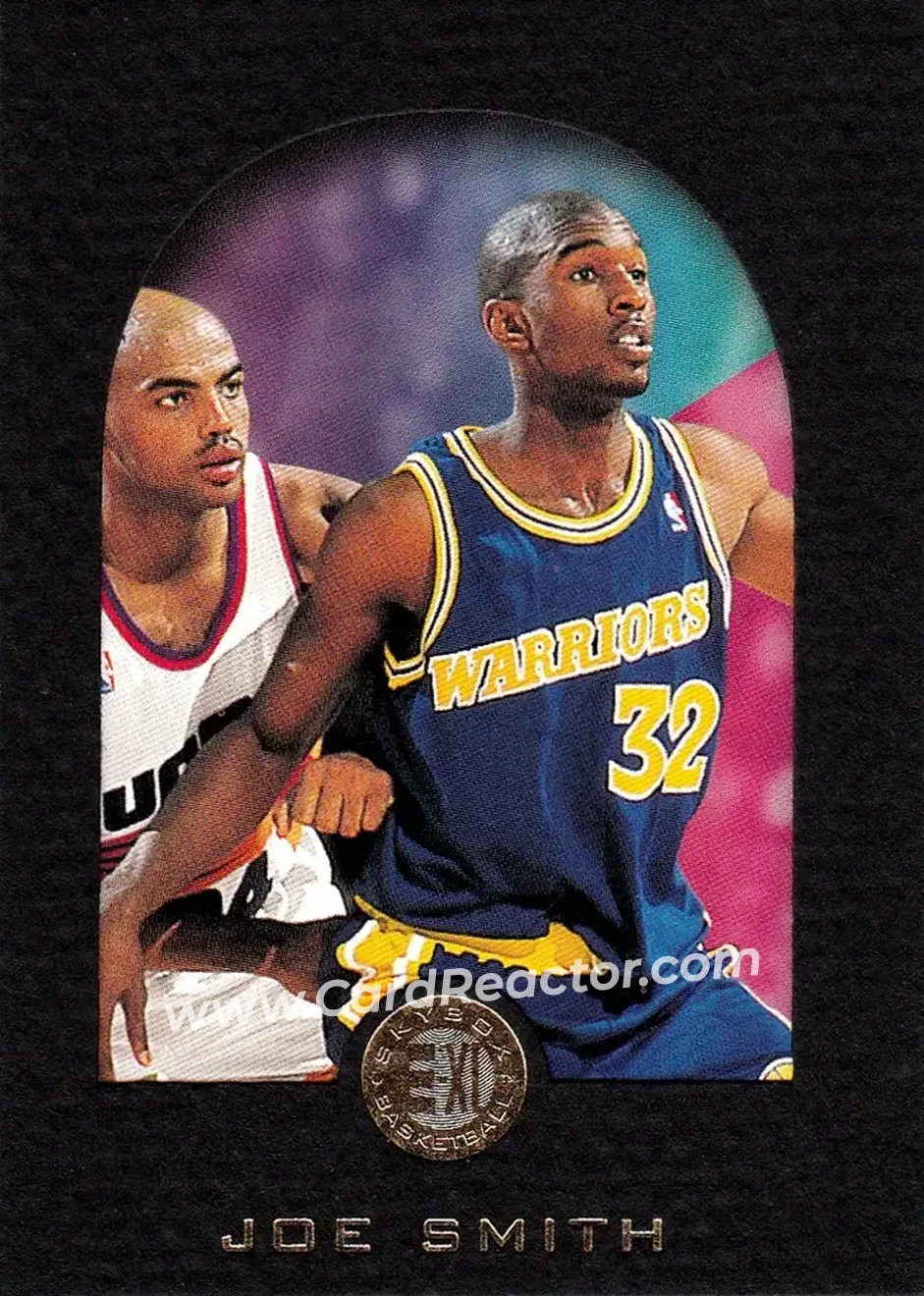 1995-96 SkyBox E-XL #26 - Joe Smith - Golden State Warriors - Front