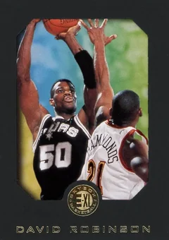 1995-96 SkyBox E-XL #75 - David Robinson - San Antonio Spurs