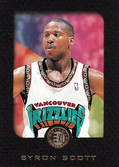 1995-96 SkyBox E-XL #87 - Byron Scott - Vancouver Grizzlies