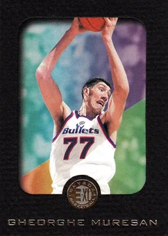 1995-96 SkyBox E-XL #89 - Gheorghe Mureșan - Washington Bullets