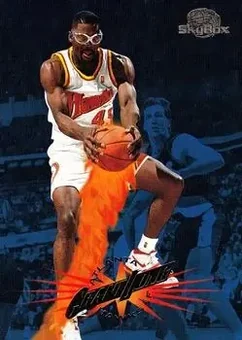 1995-96 SkyBox Premium #3 - Grant Long - Atlanta Hawks