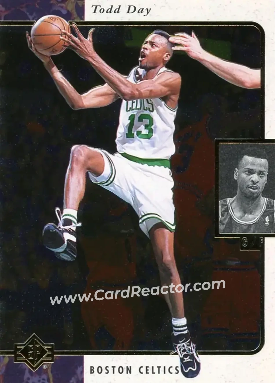 1995-96 SP #8 - Todd Day - Boston Celtics - Front