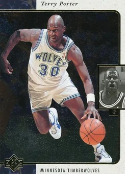 1995-96 SP #81 - Terry Porter - Minnesota Timberwolves