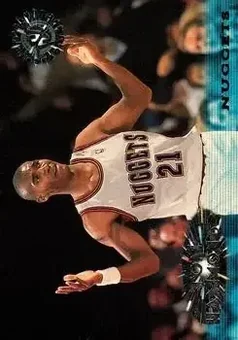 1995-96 Stadium Club #37 - Tom Hammonds - Denver Nuggets