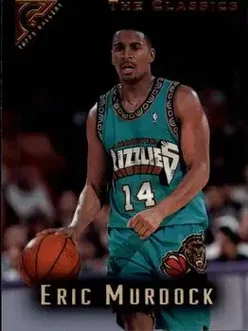 1995-96 Topps Gallery #58 - Eric Murdock - Vancouver Grizzlies