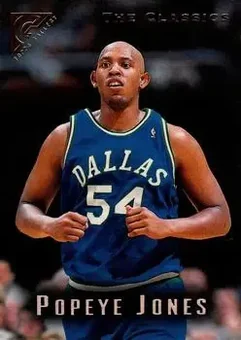 1995-96 Topps Gallery #94 - Popeye Jones - Dallas Mavericks