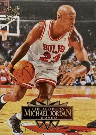 1995-96 Ultra #25 - Michael Jordan