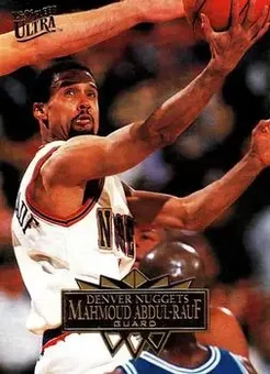 1995-96 Ultra #44 - Mahmoud Abdul-Rauf - Denver Nuggets