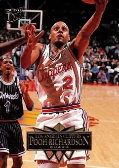 1995-96 Ultra #81 - Pooh Richardson - Los Angeles Clippers