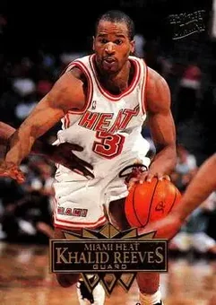 1995-96 Ultra #97 - Khalid Reeves - Miami Heat