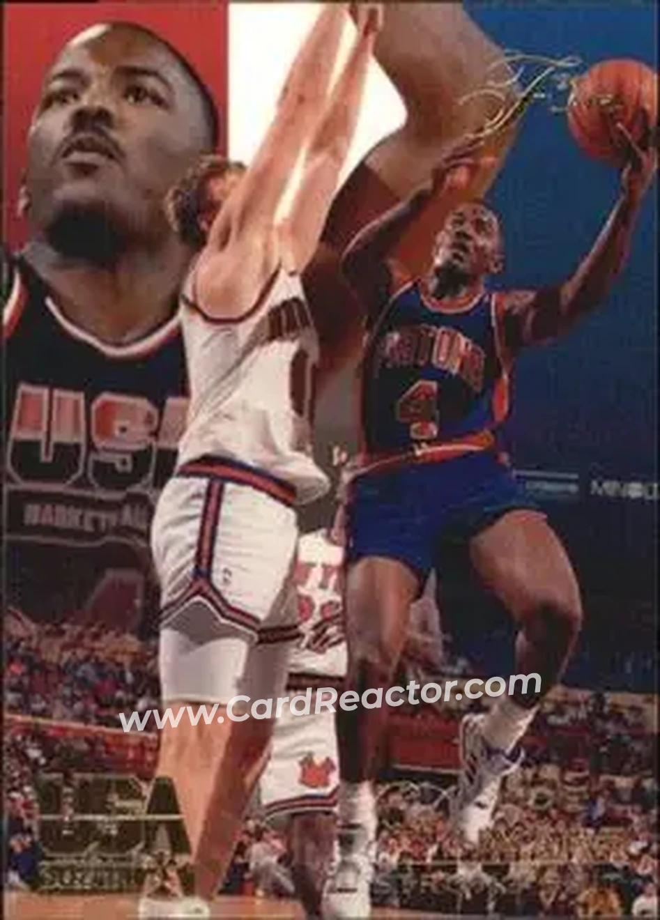 1994 Flair USA #17 - Joe Dumars - USA