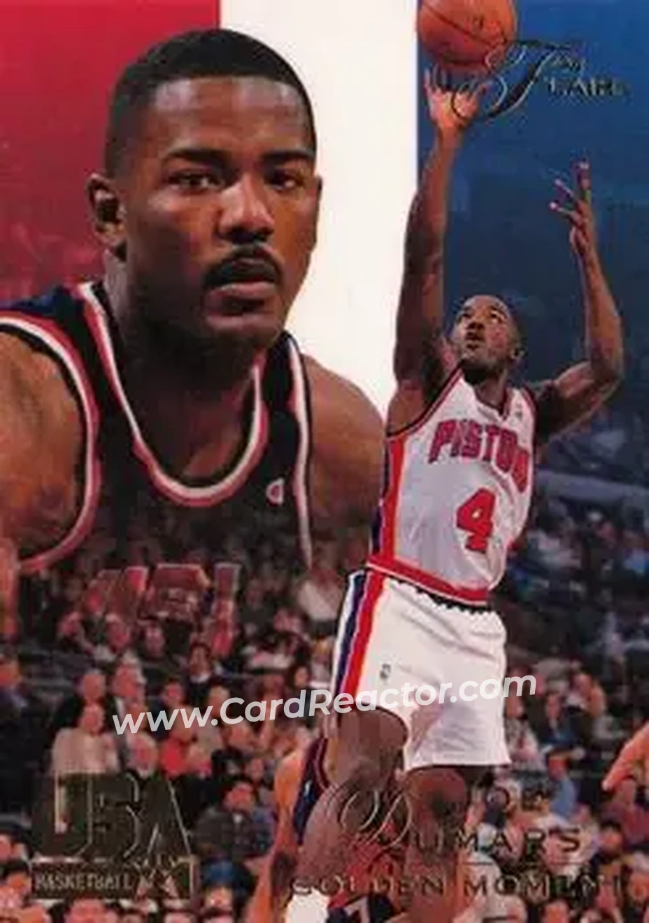 1994 Flair USA #19 - Joe Dumars - USA