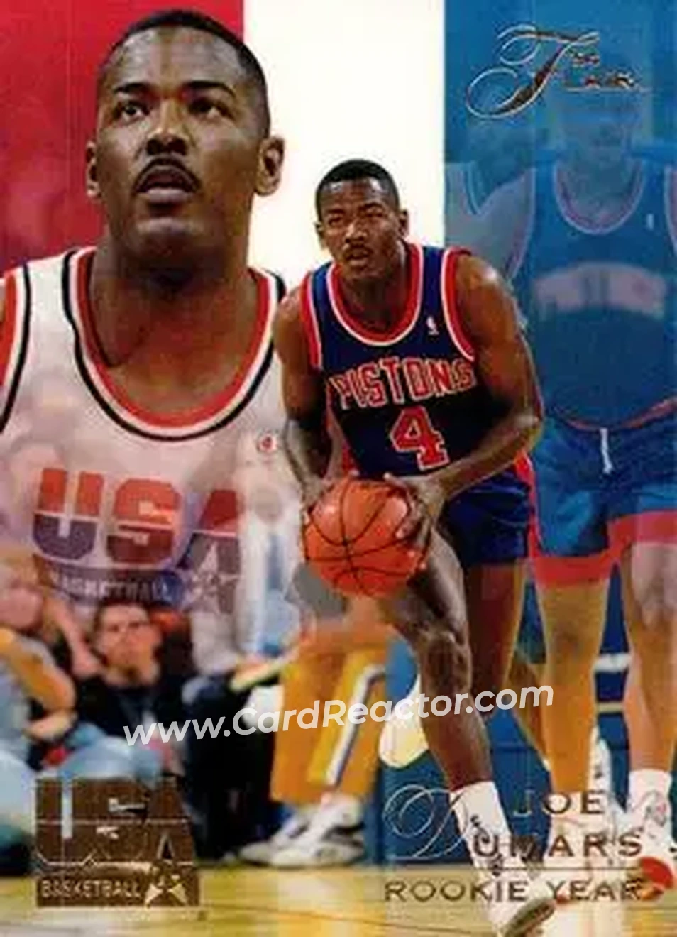 1994 Flair USA #21 - Joe Dumars - USA