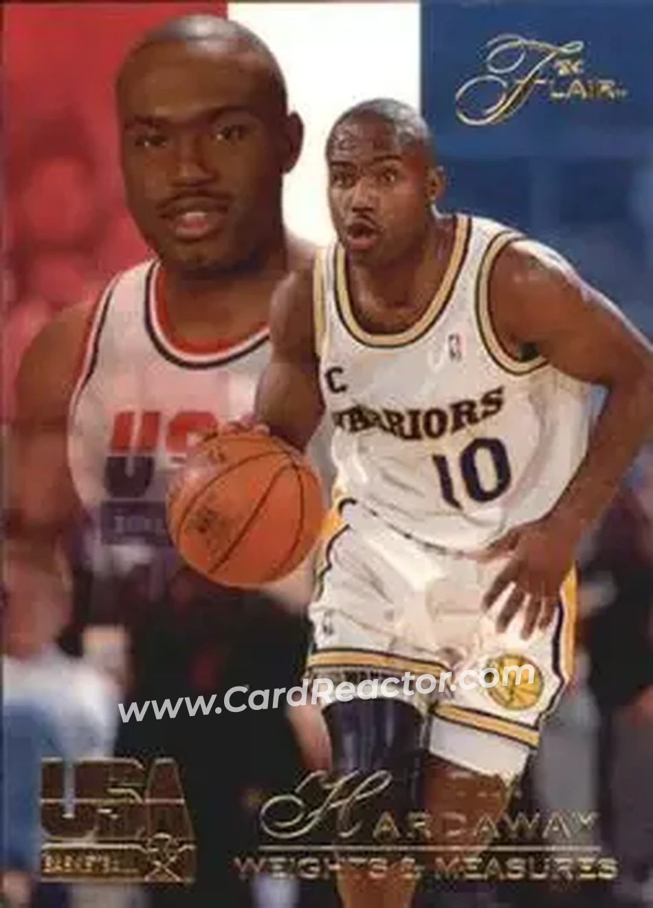 1994 Flair USA #30 - Tim Hardaway - USA