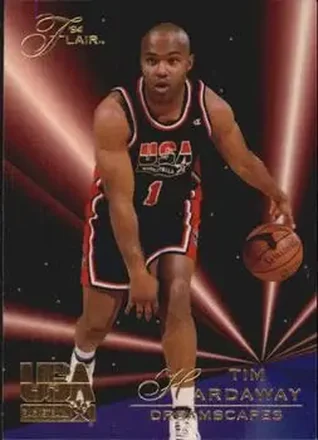 1994 Flair USA #32 - Tim Hardaway - USA