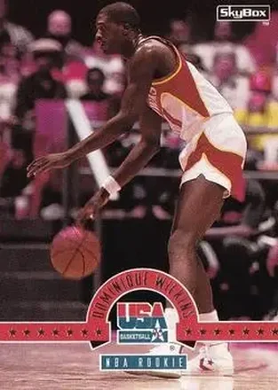 1994 SkyBox USA #32 - Dominique Wilkins - USA