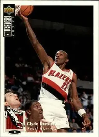 1994-95 Collector's Choice Japanese #22 - Clyde Drexler - Houston Rockets