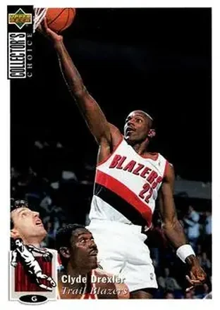 1994-95 Collector's Choice Spanish #22 - Clyde Drexler - Portland Trail Blazers