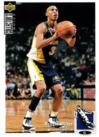 1994-95 Collector's Choice Spanish #31 - Reggie Miller - Indiana Pacers