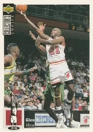 1994-95 Collector's Choice Spanish #41 - Glen Rice - Miami Heat