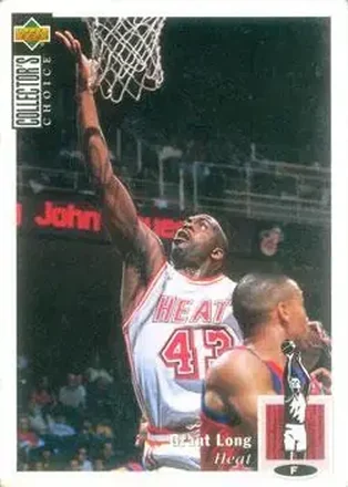 1994-95 Collector's Choice Spanish #43 - Grant Long - Atlanta Hawks