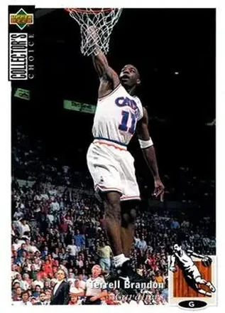 1994-95 Collector's Choice Spanish #49 - Terrell Brandon - Cleveland Cavaliers