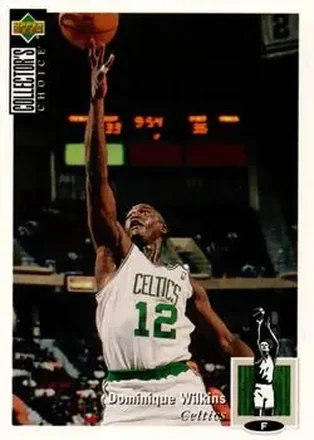 1994-95 Collector's Choice Spanish II #28 - Dominique Wilkins - Boston Celtics
