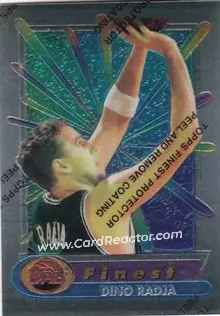 1994-95 Finest #13 - Dino Radja - Boston Celtics