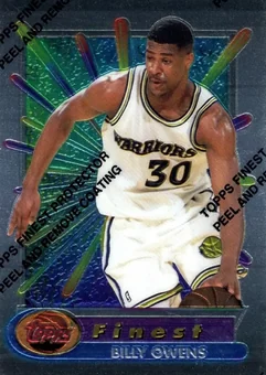 1994-95 Finest #70 - Billy Owens - Golden State Warriors