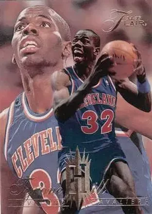 1994-95 Flair #28 - Tyrone Hill - Cleveland Cavaliers