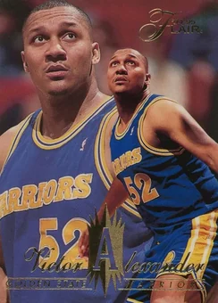 1994-95 Flair #49 - Victor Alexander - Golden State Warriors