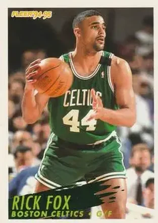 1994-95 Fleer #13 - Rick Fox - Boston Celtics