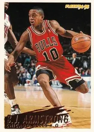 1994-95 Fleer #29 - B.J. Armstrong - Chicago Bulls