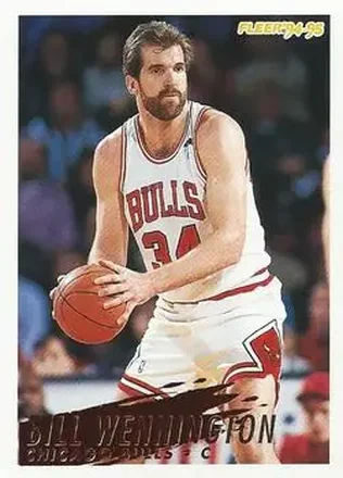1994-95 Fleer #36 - Bill Wennington - Chicago Bulls