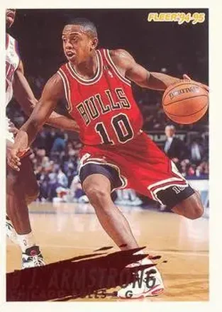 1994-95 Fleer European #30 - B.J. Armstrong - Chicago Bulls
