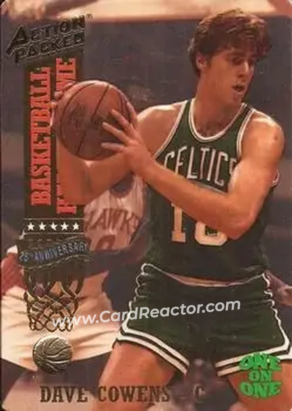 1993 Action Packed Hall of Fame #6 - Dave Cowens - Boston Celtics