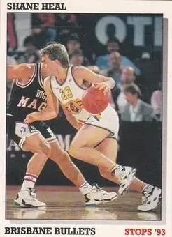 1993 Australian Stops NBL #3 - Shane Heal - Brisbane Bullets