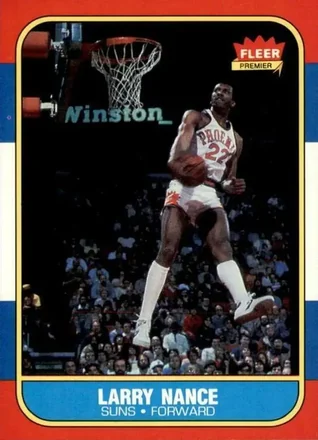 1986-87 Fleer #78 - Larry Nance - Phoenix Suns