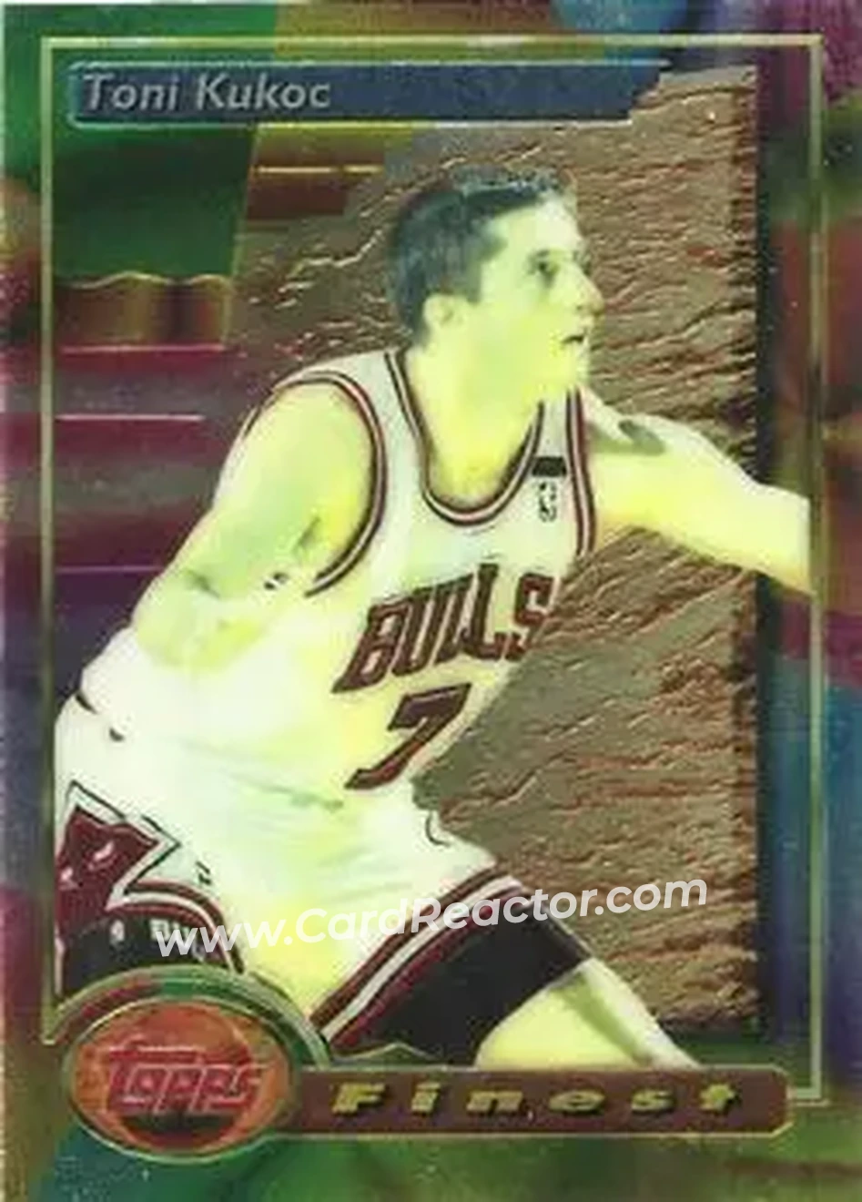 1993-94 Finest #14 - Toni Kukoc - Chicago Bulls