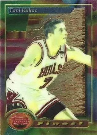 1993-94 Finest #14 - Toni Kukoc - Chicago Bulls