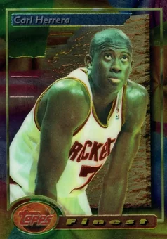 1993-94 Finest #44 - Carl Herrera - Houston Rockets