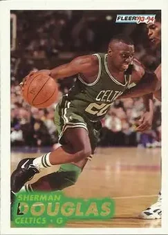 1993-94 Fleer #11 - Sherman Douglas - Boston Celtics