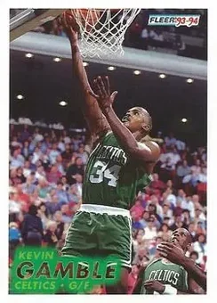 1993-94 Fleer #13 - Kevin Gamble - Boston Celtics