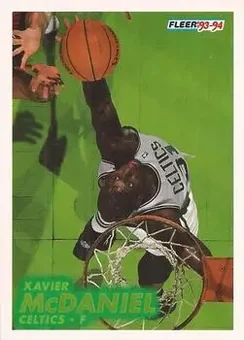 1993-94 Fleer #15 - Xavier McDaniel - Boston Celtics
