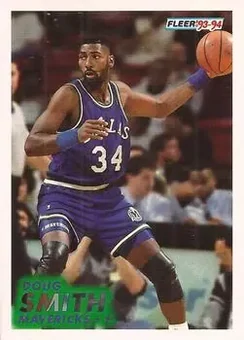 1993-94 Fleer #48 - Doug Smith - Dallas Mavericks