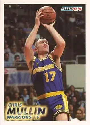 1993-94 Fleer #71 - Chris Mullin - Golden State Warriors