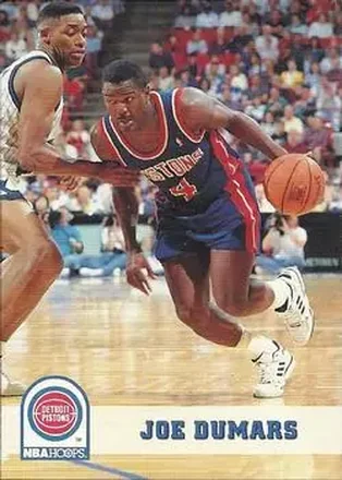 1993-94 Hoops #61 - Joe Dumars - Detroit Pistons