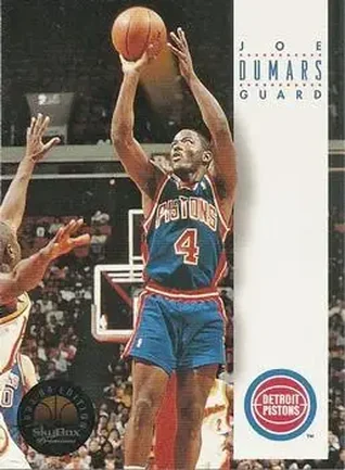 1993-94 SkyBox Premium #66 - Joe Dumars - Detroit Pistons